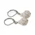Cercei cu agatatoare Magnezit mat, sfere 10mm si 4mm