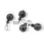 Pandantiv Larvikit, sfere 10mm si 4mm