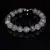 Bratara pietre rotunde cuart gri 10mm