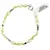 Bratara Peridot oval neregulat si Turmalina multicolora cuburi fatetate, 2-7mm