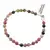 Bratara Turmalina multicolora sfere cu bumbi, 5mm