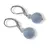 Cercei cu agatatoare Angelit, sfere 10mm si 4mm