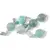 Pandantiv Amazonit Rusia, sfere 10mm si 4mm