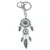 Breloc Dream Catcher cu zirconii, albastru - 15cm