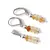 Set cercei cu agatatoare si pandantiv Citrin discuri fatetate, 5-6mm