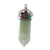 Pandantiv Aventurin sabie cu 7 chakre floare, 65mm