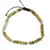 Bratara pe nod culisant Granat verde discuri fatetate 5-6mm cu Hematit sfere fatetate 4mm