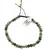 Bratara pe nod culisant Rubin in Zoisit discuri fatetate 5-6mm cu Hematit auriu sfere fatetate 4mm