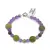 Bratara Ametist, Agat moss sfere 6mm si Jad sfere 10mm