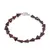 Bratara Granat triunghiuri 6-8mm si discuri fatetate 2-3mm