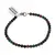 Bratara Malachit sfere fatetate si Goldstone sfere, 4mm