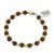 Bratara Obsidian mahon sfere 6mm si Citrin sfere 4mm
