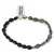 Bratara Turmalina neagra si Labradorit neuniform 6-8mm