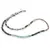 Colier Cuart turmalinat, Amazonit, Opal albastru discuri fatetate 4mm si Granat sfere fatetate 2mm, imagine 2