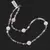 Colier Mix cristale discuri fatetate 4mm si Selenit sfere 10mm