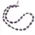 Colier Ametist oval neregulat si sfere, 3-13mm