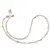 Colier Cuart fumuriu oval neregulat, 5-8mm