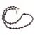 Colier Granat sfere 3mm si oval neuniform 6-9mm
