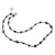 Colier Lapis Lazuli neuniform si sfere, 3-10mm