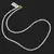 Colier Mix Berile cuburi fatetate 2mm si sfere 3mm
