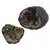 Geoda cuart de Maroc, mare - 7-9cm, verde cu roz