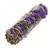 Buchet Salvie Alba cu Flori Mov de Sinuata - 10cm, Culoare flori: Flori mov