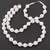Set colier si bratara Coral sfere, 4-10mm