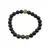 Bratara pe elastic Obsidian si Nefrit, 8mm