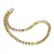 Colier Hematit auriu cub 6mm si Cristal de stanca discuri fatetate 3mm