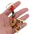 Breloc Feng Shui cu peste Koi, Wu Lou si monede chinezesti pentru bogatie, premium, imagine 3
