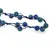 Colier confectionat manual pe snur Azurit mat sfere, 8mm, imagine 2