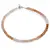 Bratara Calcit degrade discuri fatetate 4mm si argint 925