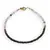 Bratara Fluorit si Turmalina neagra discuri fatetate 3mm, Hematit auriu sfere fatetate 3mm