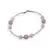 Bratara Kunzit sfere 6-8mm si sfere microfatetate 2mm