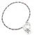 Bratara Pirita sfere fatetate 2mm si Ametist sfere fatetate 3mm cu argint 925