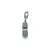 Pandantiv Smarald discuri 4-5mm cu Argint 925