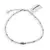 Bratara Acvamarin sfere microfatetate 2mm si elemente din argint 925