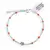 Bratara Amazonit sfere microfatetate 2mm si Cornalina sfere fatetate 3mm cu argint 925