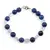 Bratara Kianit sfere 8mm si Cristal de stanca neregulat 7-9mm
