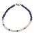 Bratara Lapis Lazuli si Cuart discuri fatetate 3-4mm cu Hematit auriu sfere fatetate 3mm