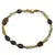 Bratara Peridot banuti 4mm, Ochi de tigru si Granat neuniform 6-10mm