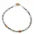 Bratara Rubin in Zoisit sfere fatetate 2mm si Mix cristale 4mm cu Argint 925
