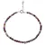 Bratara Spinel sfere fatetate cu Argint 925, 3-4mm