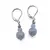 Cercei cu agatatoare Angelit sfere 4-8mm