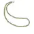 Colier Apatit verde sfere 4mm