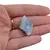 Acvamarin brut din Brazilia, cristal natural unicat, D22, imagine 2