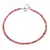 Bratara Rodonit roz A+ discuri fatetate, 4mm