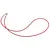 Colier Coral rosu sfere fatetate, 2mm