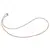 Colier Piatra Soarelui sfere fatetate, 2-3mm