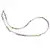 Colier Acvamarin, Ametist, Peridot si Citrin neuniform, 6-10mm